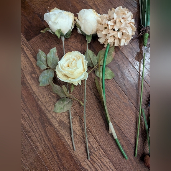 Artificial Flowers Plants & Greenery, For Floral Arrangements Wreaths Arts Craft - Picture 3 of 12